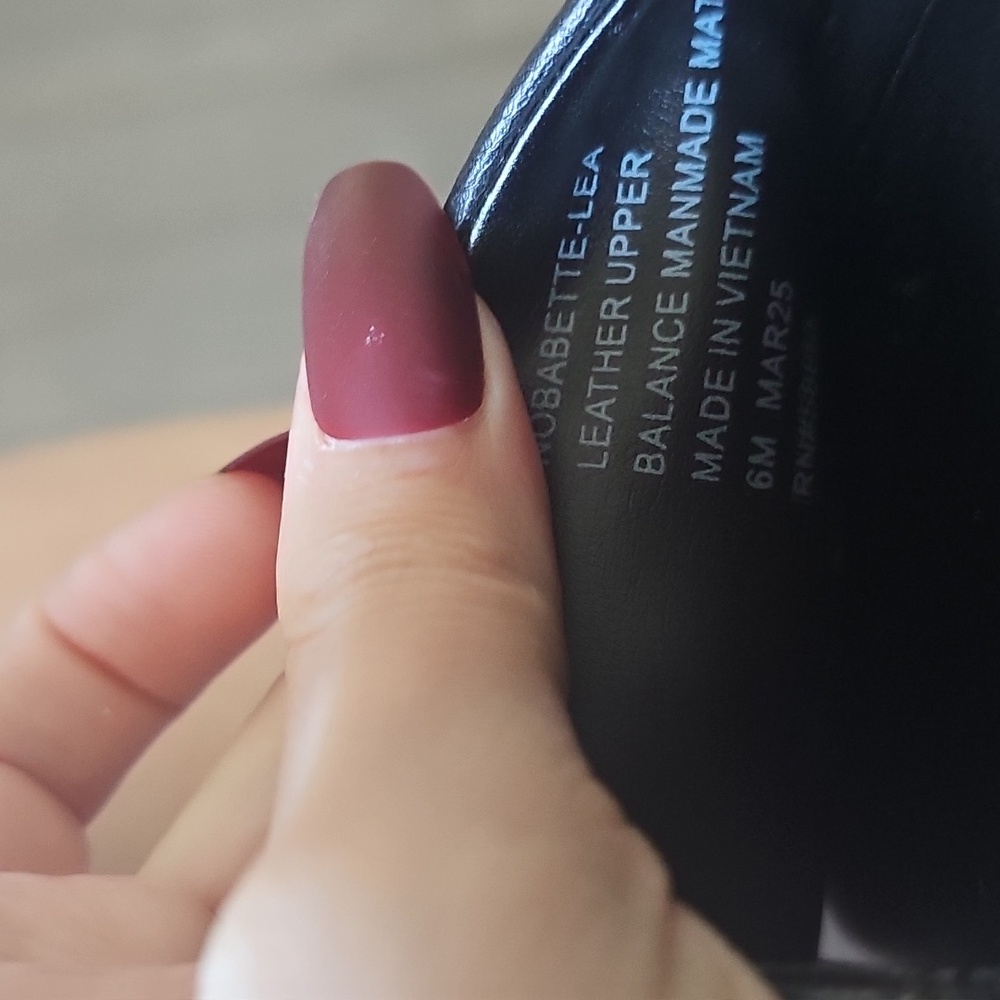 Nordstrom Babette Black Leather Women's Slide Sandals - Picture 7 of 12